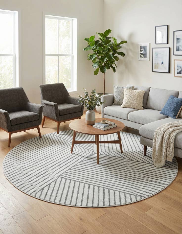 Detail image of  10' x 10' Oslo Round Rug