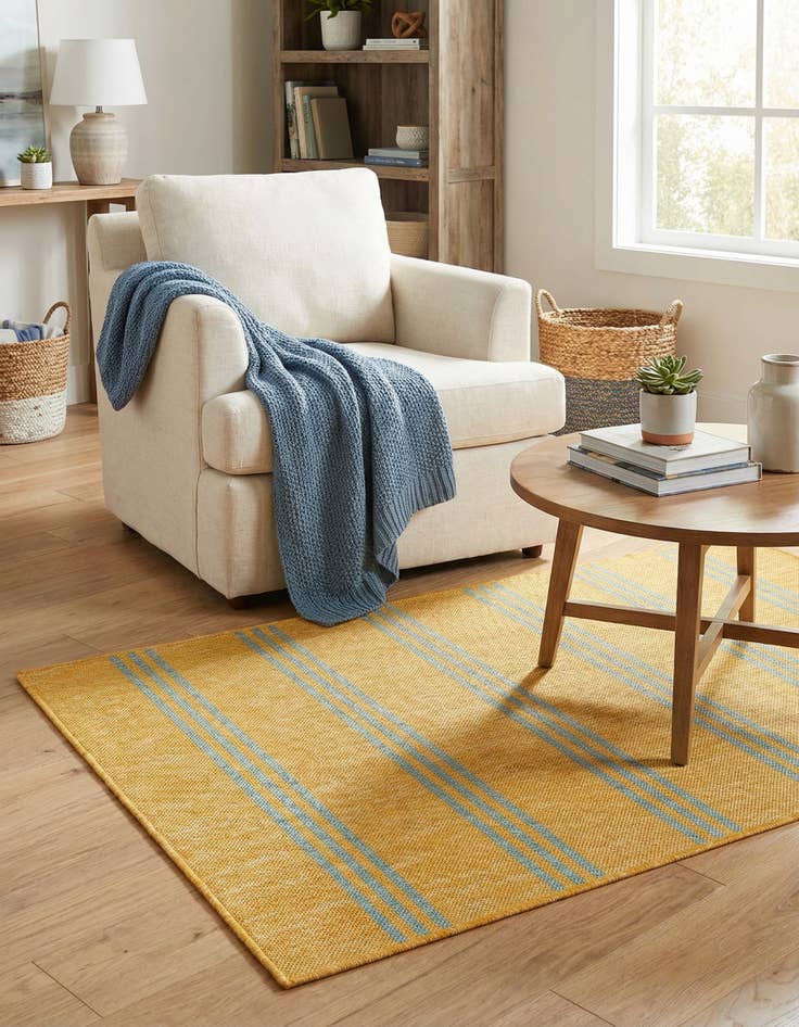 Detail image of 2' x 3'  Washable Jill Zarin Anguilla Indoor / Outdoor Rug