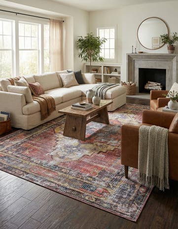 10' 6 x 13' Washable Maahru Rug