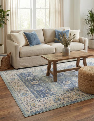 French Blue Whitney Rug