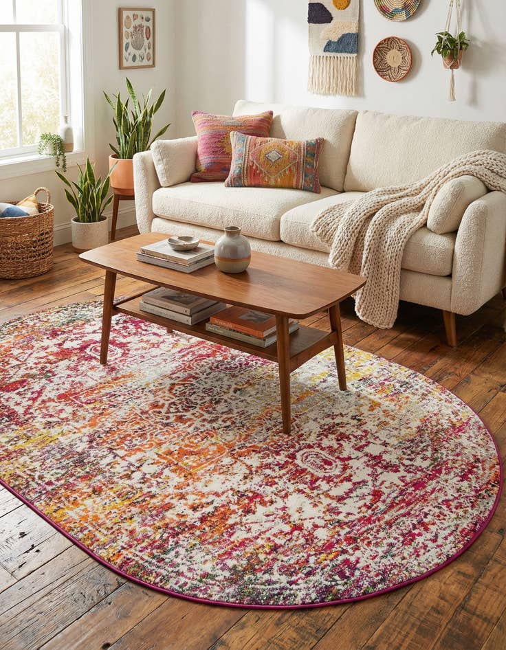 Detail image of 5' 3 x 8' Arlington Oval Rug