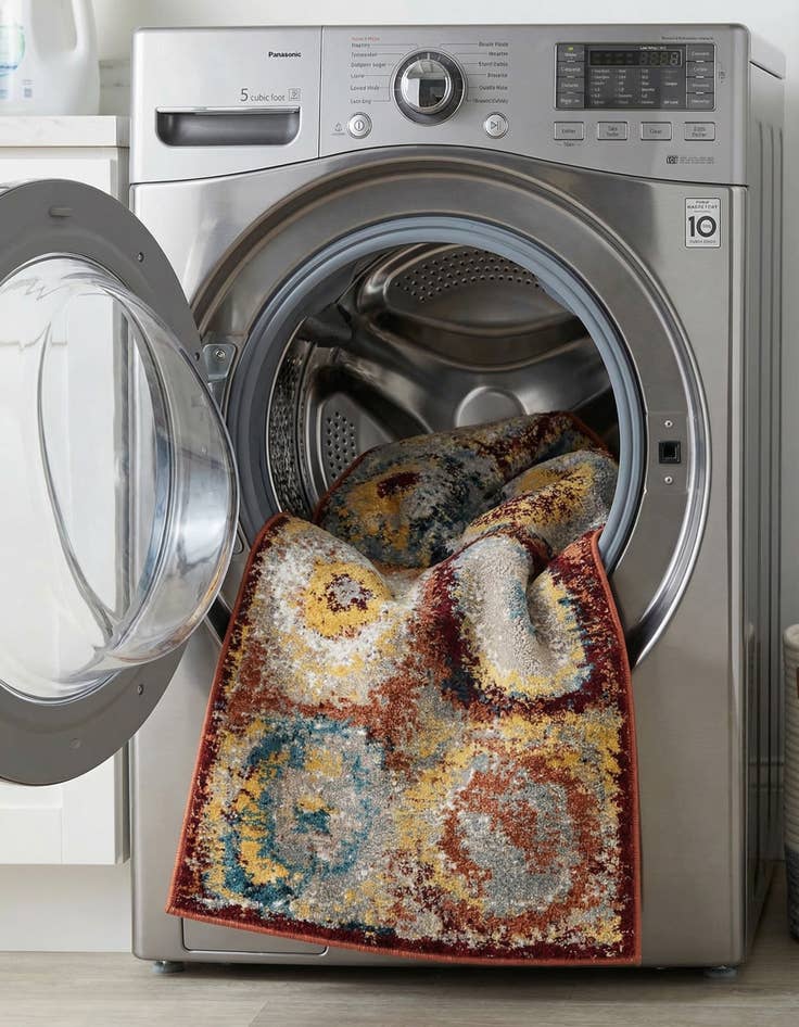 Detail image of  2' x 6' 1 Kamala Washable Runner Rug