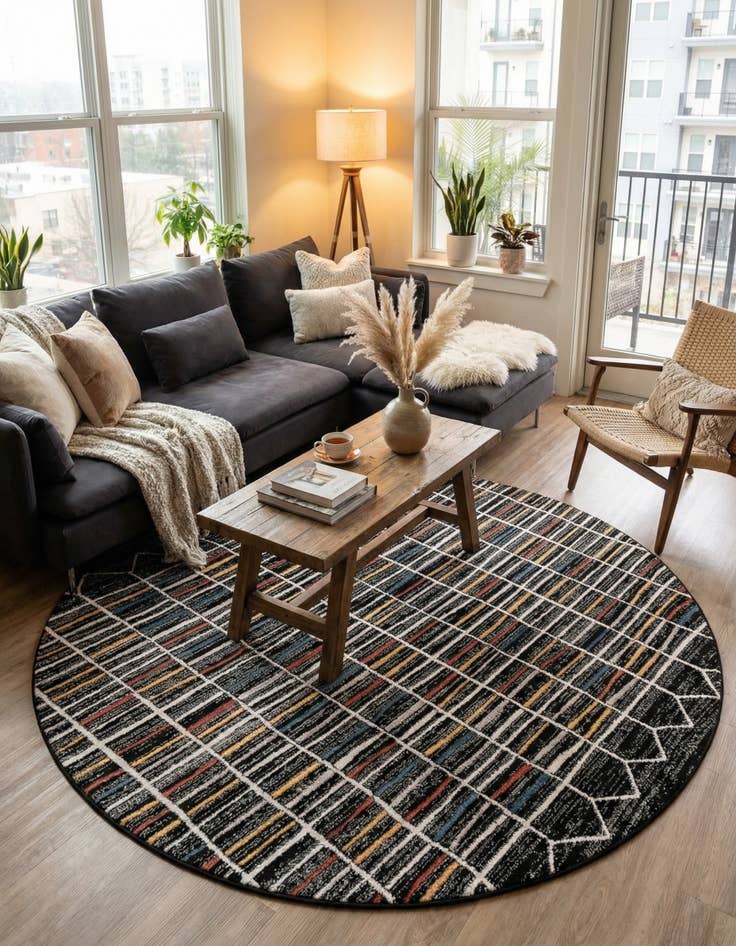 Detail image of  10' x 10' Aramis Round Rug