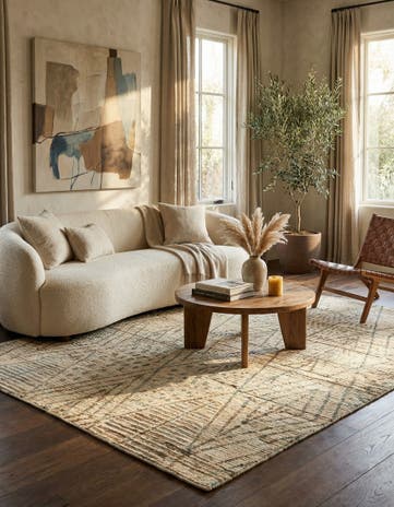 6' x 7' 9 Beni Marok Rug