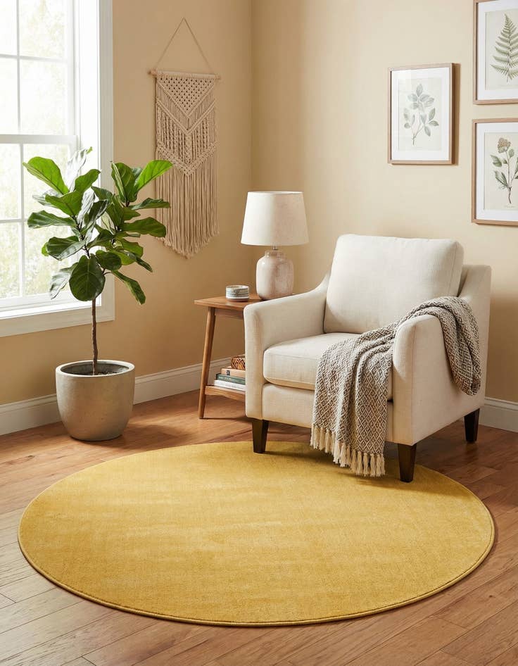 Detail image of 5' 3 x 5' 3 Tribeca Round Rug