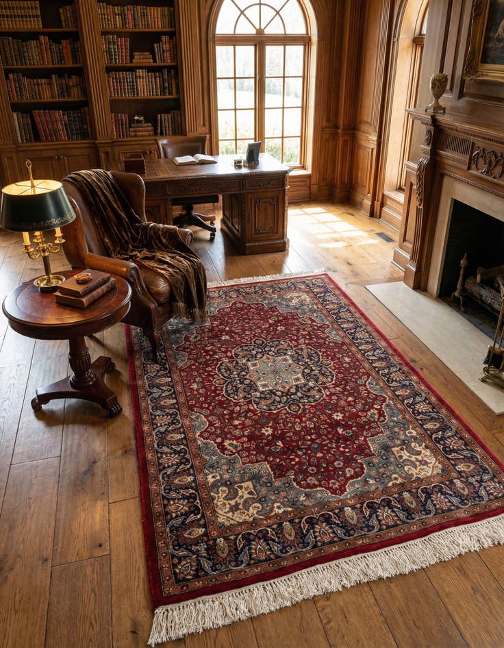 Detail image of  4' 2 x 6' 1 Lahour Rug