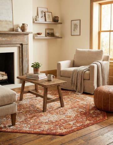 5' x 5' Isabella Octagon Rug