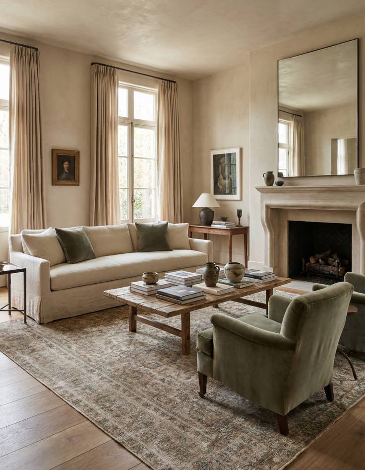 Detail image of 9' 5 x 11' 10  Hand Knotted Ultra Vintage Persian Wool Rug