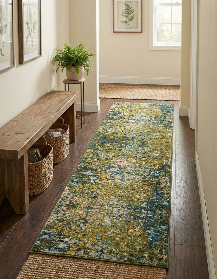 2' 7 x 10' Washable Sevilla Runner Rug