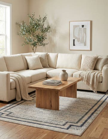 Gray Oasis Rug