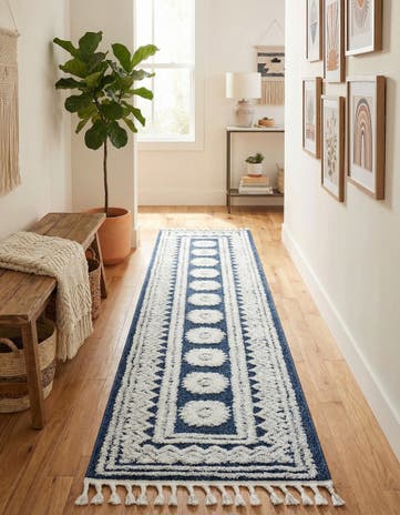 2' 7 x 12' Boho Runner Rug