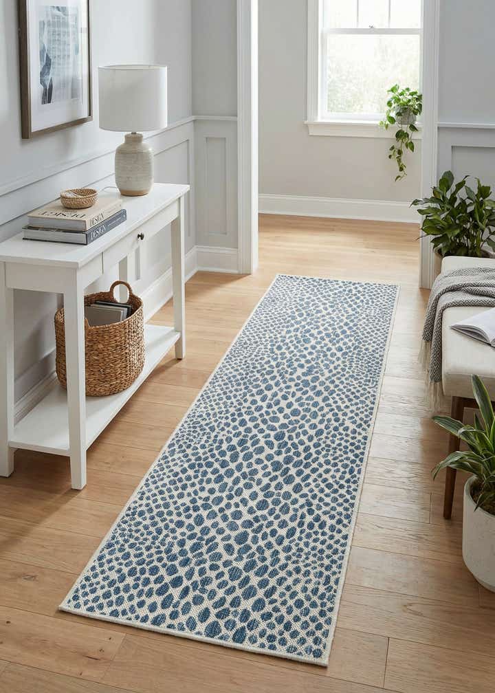 2' x 7' Easy-Clean Jill Zarin Cape Town Indoor / Outdoor Runner Rug