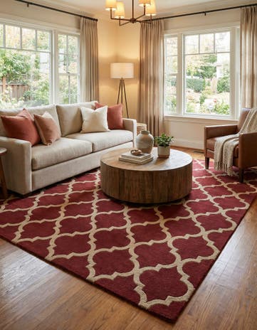 5' 1 x 8' Luna Wool Rug