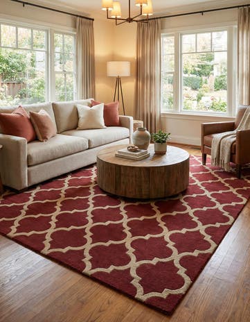 5' 1 x 8' Luna Wool Rug