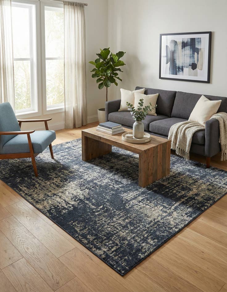 Detail image of 7' 10 x 7' 10 Oslo Square Rug