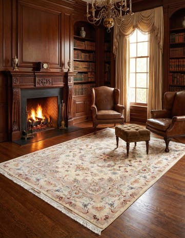 5' 1 x 7' Tabriz Rug
