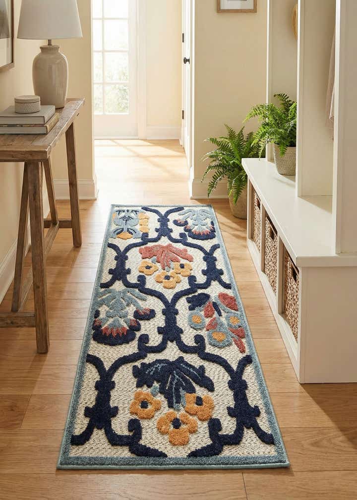 2' x 6' Easy-Clean Belize Indoor / Outdoor Runner Rug