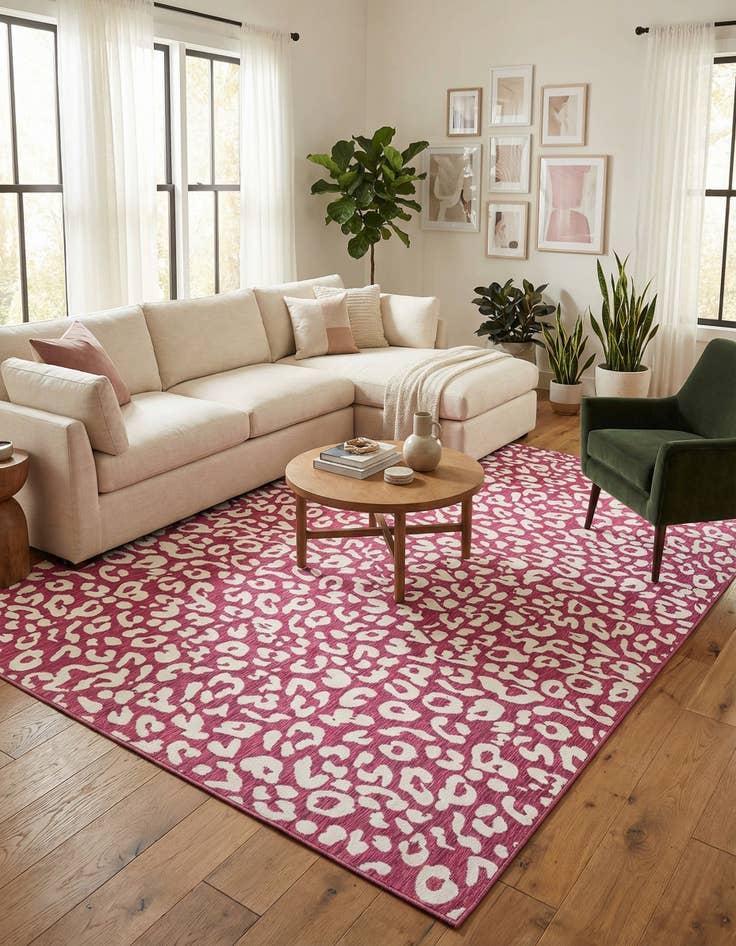 Detail image of  10' x 14'  Washable Safari Indoor / Outdoor Rug