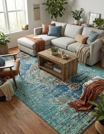 9' x 12' 2 Washable Carnevale Rug