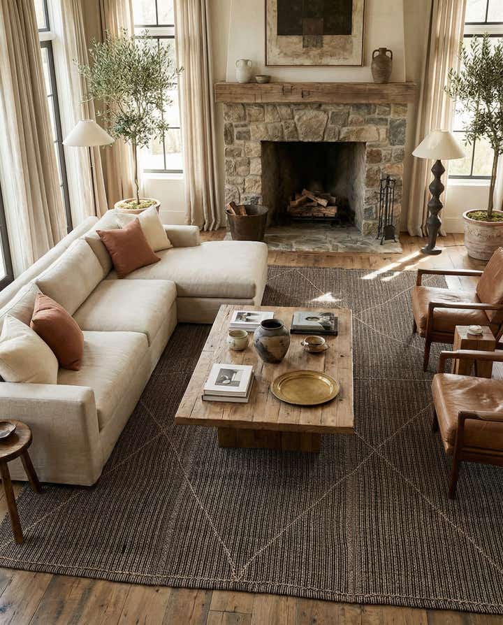 9' 9 x 14' 8 Hand Knotted Moroccan Wool Rug