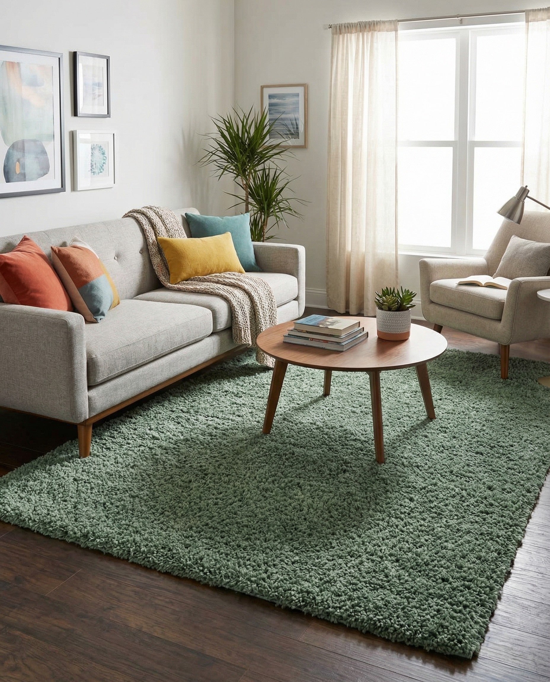  4' x 6' Zermatt Shag Rug