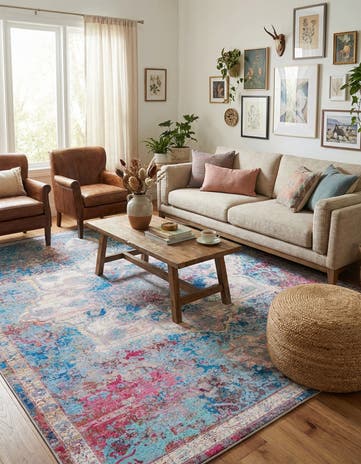 10' 6 x 13' Washable Francesca Rug