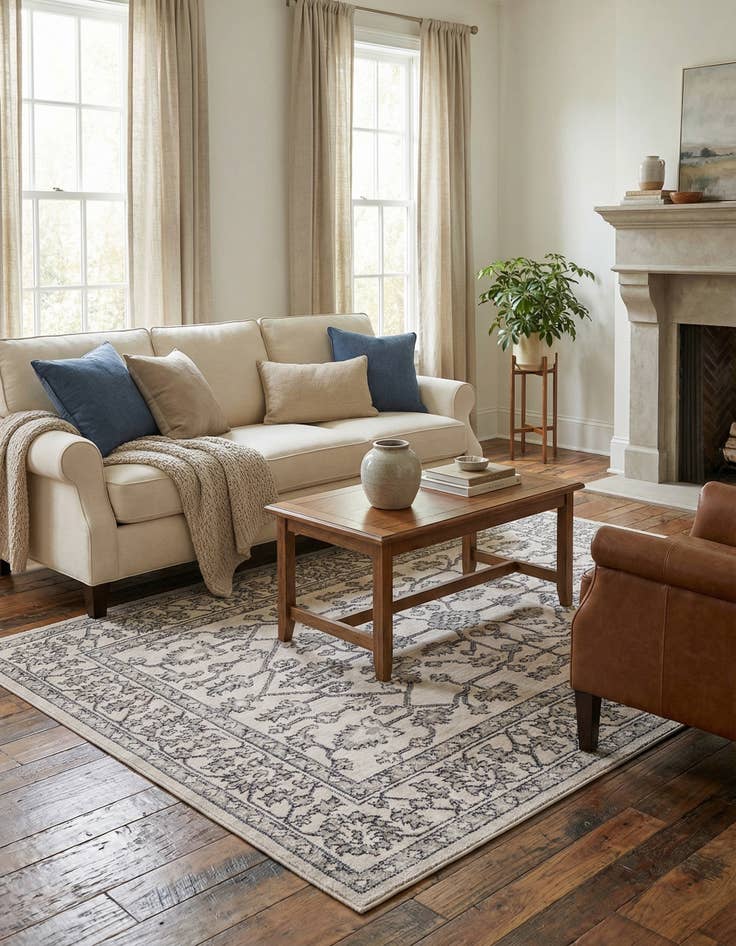 Detail image of 4' x 6' Eco Traditional Rug