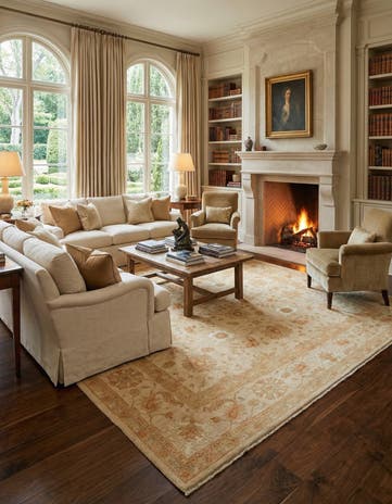 9' 2 x 12' 3 Kaizar Wool Rug