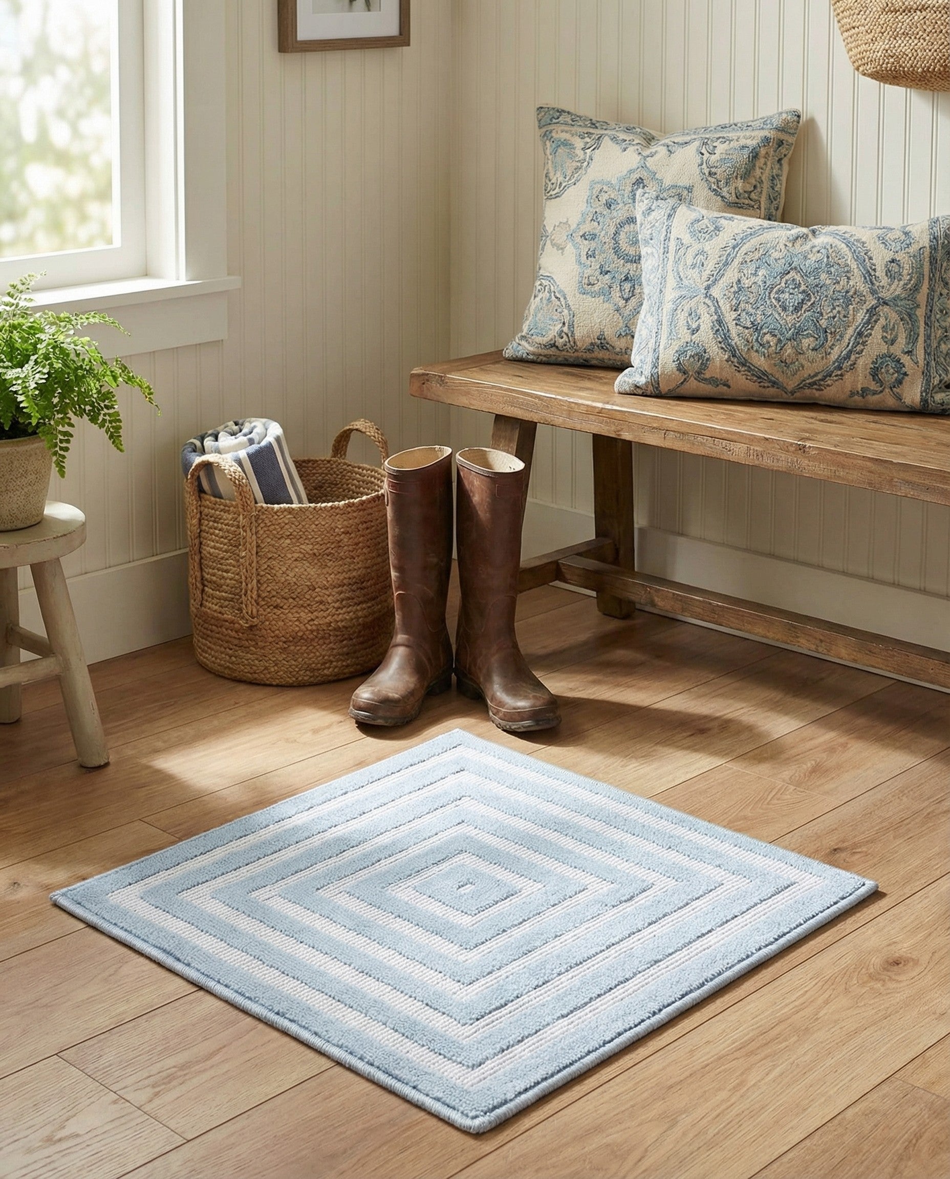1' 8 x 1' 8 Easy-Clean Sabrina Soto Indoor / Outdoor Sample Rug