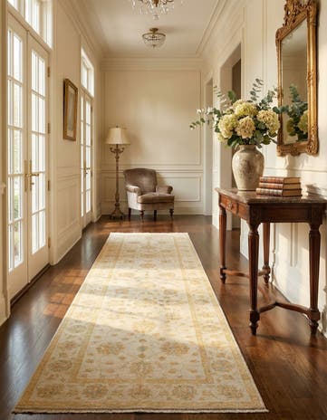 4' x 13' 7 Kaizar Wool Runner Rug