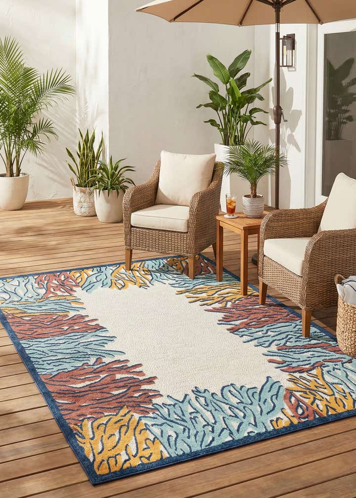 7' x 10' Easy-Clean Belize Indoor / Outdoor Rug