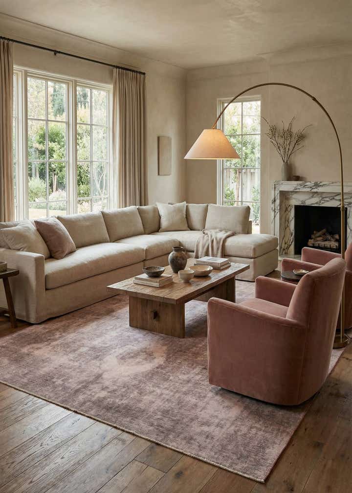 8' 9 x 9' 4 Hand Knotted Ultra Vintage Persian Wool Square Rug