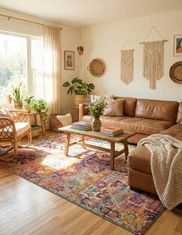 9' x 12' 2 Washable El Paso Rug