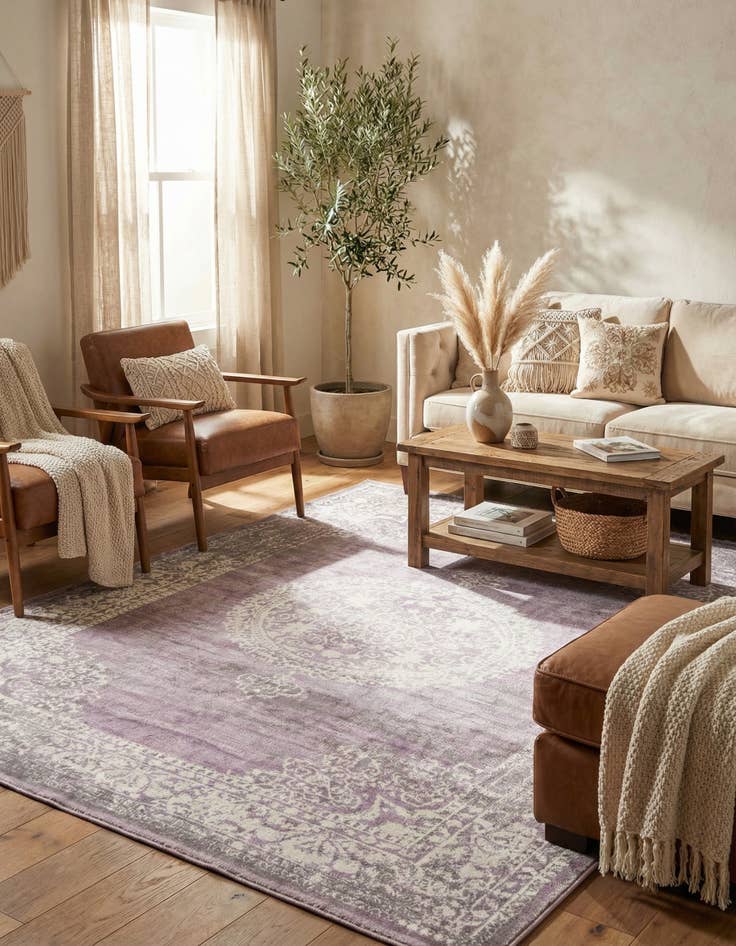 Detail image of  7' x 10' Modern Classical Rug