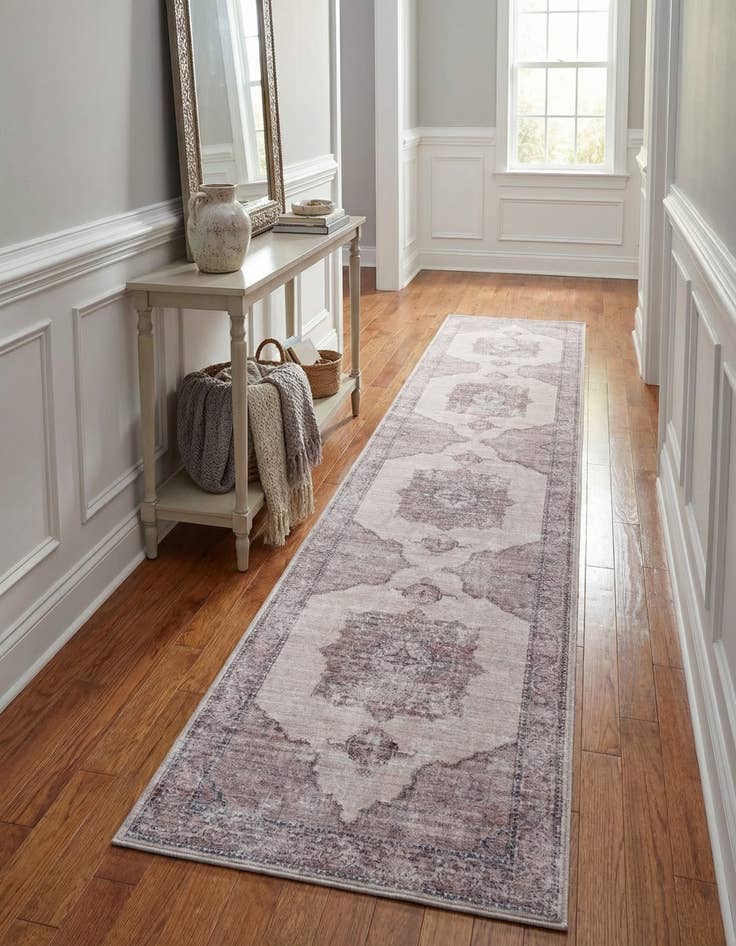 Detail image of 2' 7 x 19' 8  Washable Mangata Runner Rug