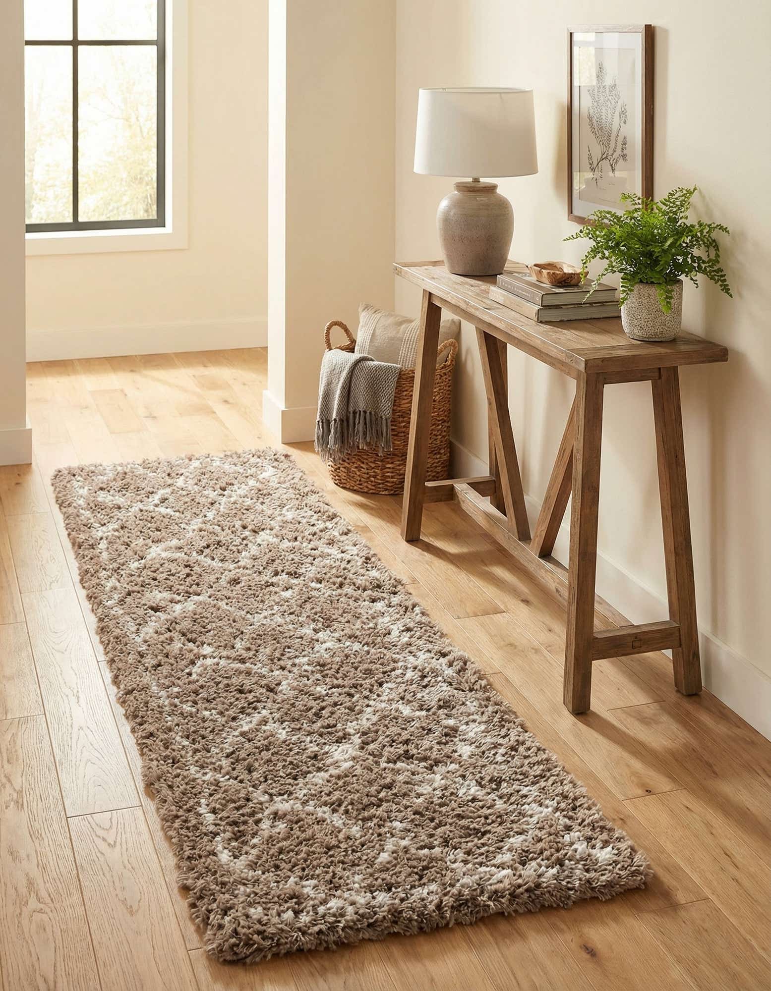 2' x 8' Infinity Shag Runner Rug