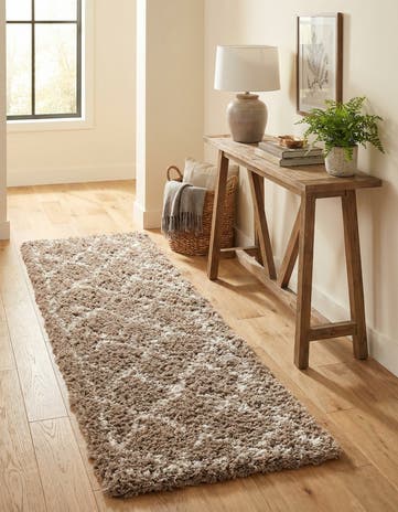 2' x 8' Infinity Shag Runner Rug