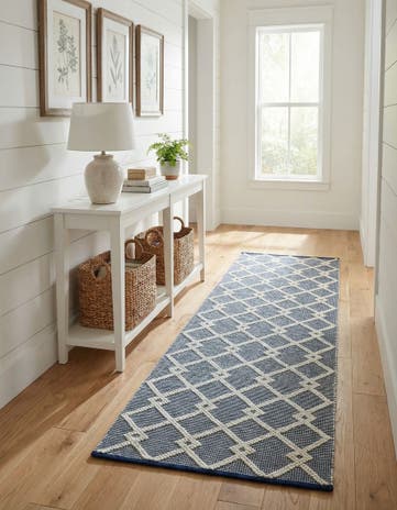 2' 7 x 10' Hand Knotted Jill Zarin Dorset Runner Rug