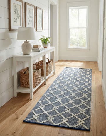 2' 7 x 10' Hand Knotted Jill Zarin Dorset Runner Rug