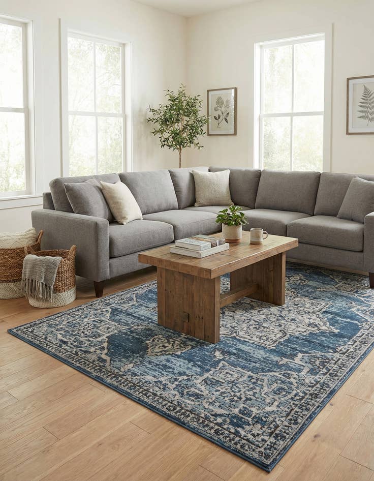 Detail image of  5' 3 x 8' Nyla Rug