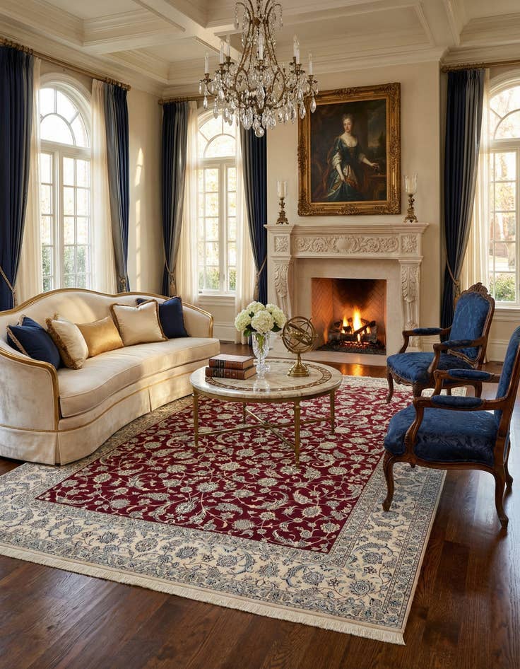 Detail image of 8' 5 x 11' 10 Nain Rug