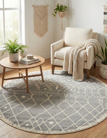 8' x 8' Titania Round Rug