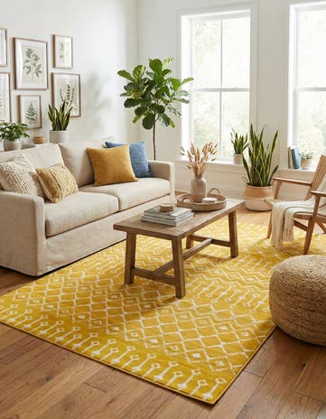 6' x 9' Kasbah Trellis Rug