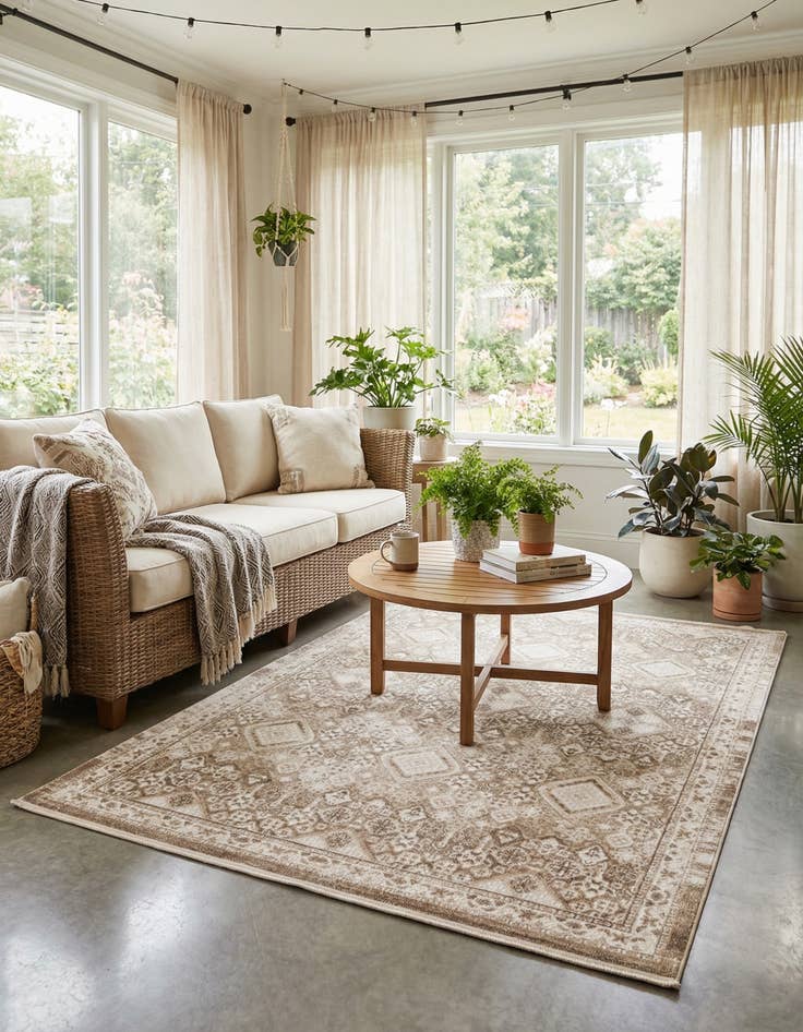 Detail image of  5' x 7' 7 Santiago Rug