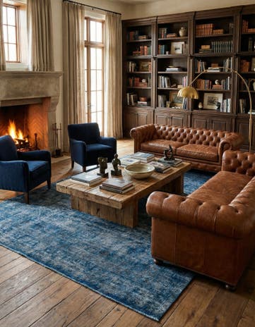 9' 6 x 12' 4 Hand Knotted Ultra Vintage Persian Wool Rug
