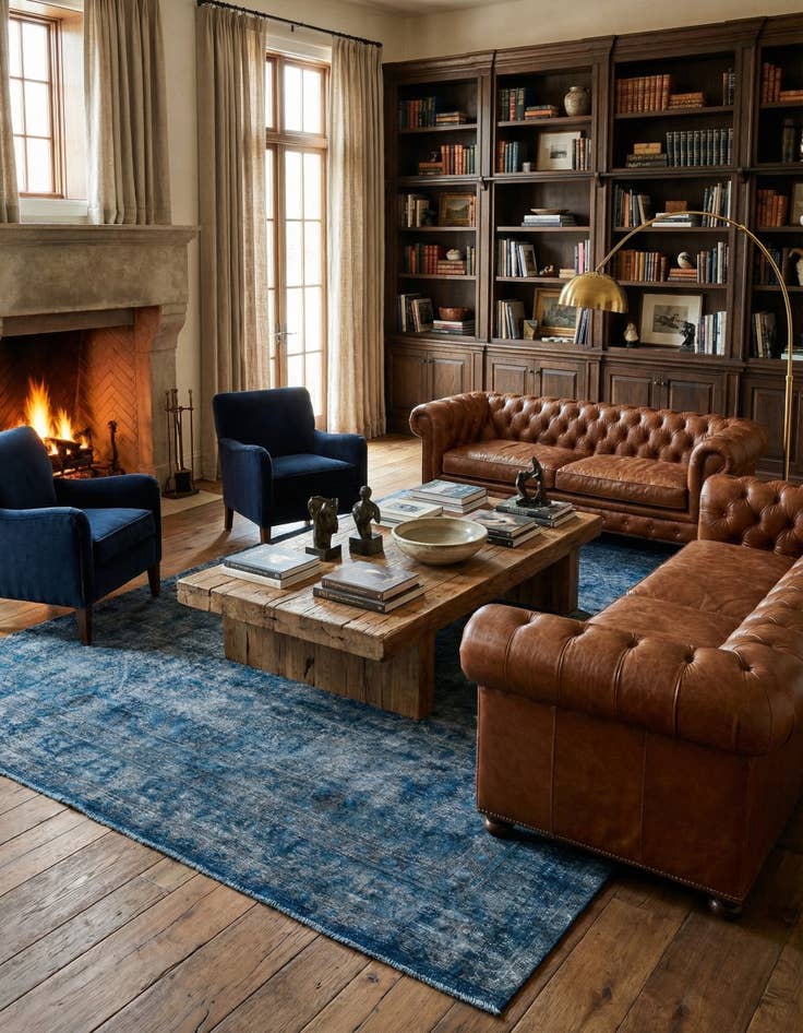 Detail image of 9' 6 x 12' 4  Hand Knotted Ultra Vintage Persian Wool Rug