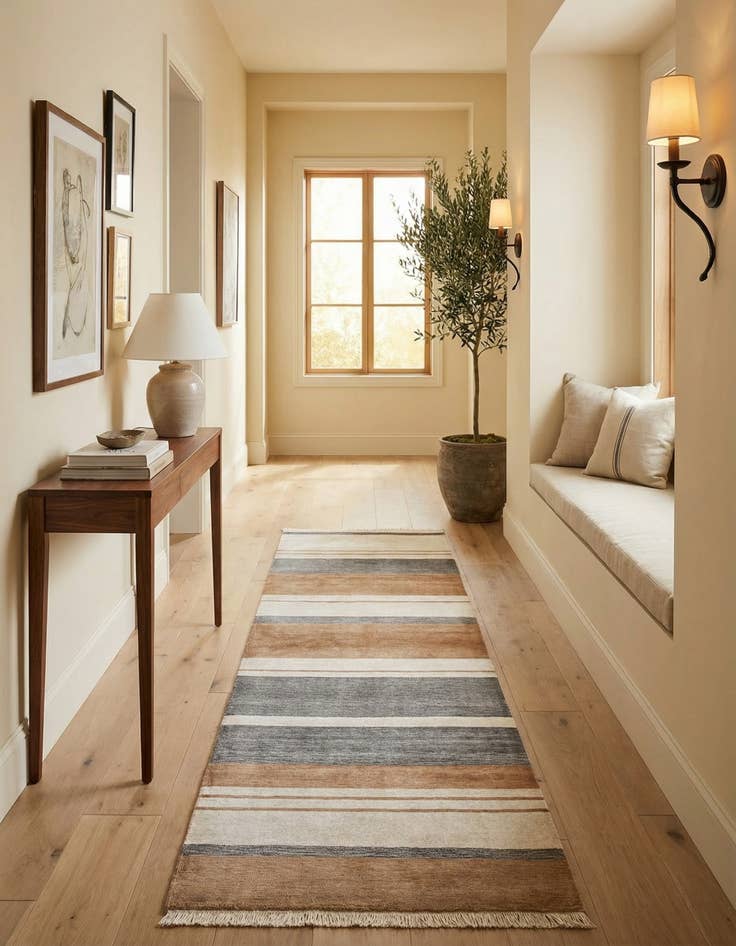 Detail image of 2' 8 x 9' 8 Darya Runner Rug