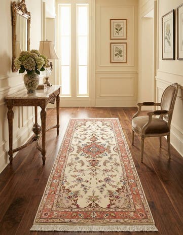 2' 8 x 6' 10 Tabriz Runner Rug