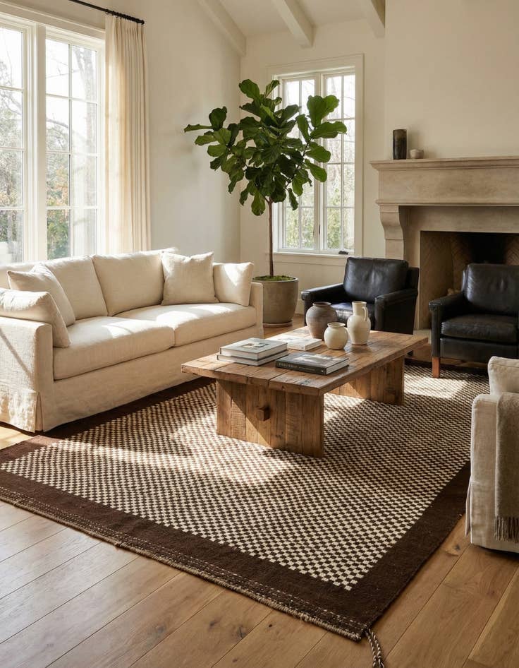 Detail image of  5' 8 x 8' 4  Hand Knotted Darya Wool Rug