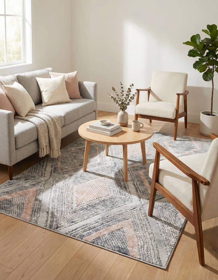 Detail image of  4' x 6' Caspian Rug